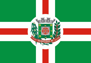 [Flag of São Bento Abade, Minas Gerais