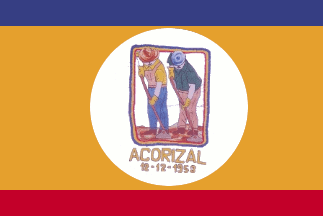 [Flag of Acorizal, MT (Brazil)]