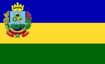 [Flag of Matupá, MT (Brazil)]