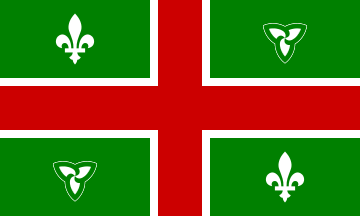 Rejected Franco-Ontario flag