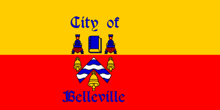 Flag of Belleville, Ontario (Canada)