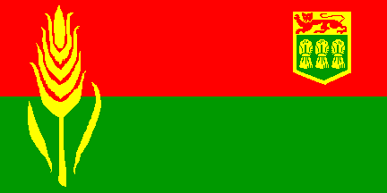[First Saskatchewan flag]