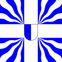 [Modern war flag of canton Luzern (decorative only)]