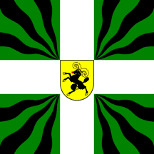 [Modern war flag of canton Schaffhausen (decorative only)]