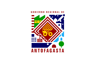 [Antofagasta Regional government flag]