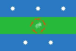 [Juan Fernández commune flag]