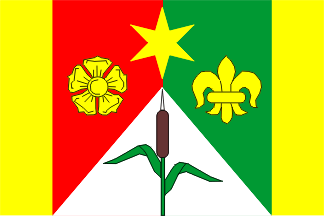 [Třtěnice municipality flag]