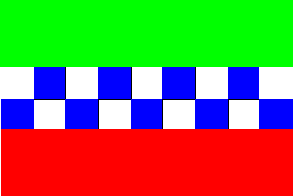 [Modrava municipality flag]