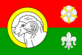 [Těškovice municipality flag]