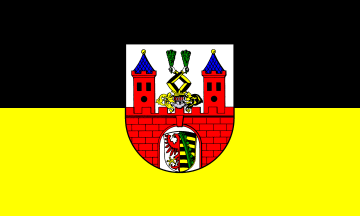 [City of Bernburg flag]