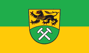 [Erzgebirgskreis green-yellow proposed flag]