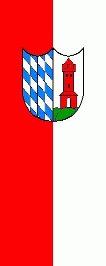 [Günzburg city banner w/ CoA]