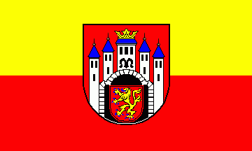 [Hann.Münden flag with CoA]