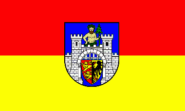 [Bad Harzburg city flag w/ CoA]