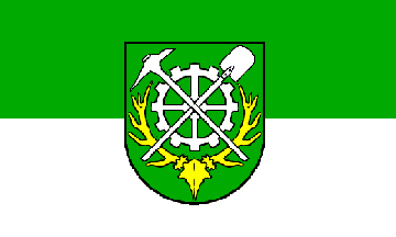 [Langelsheim city flag w/ CoA]