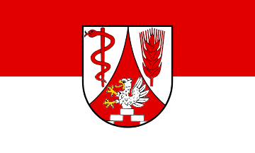 [Karlsburg municipal flag]