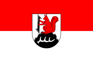 [Hirschhorn/Pfalz municipality flag]