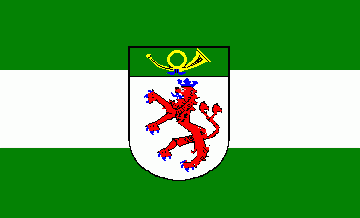 [Langenfeld flag centred CoA]