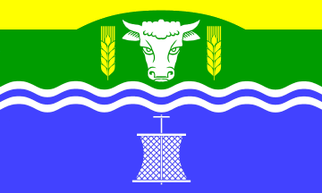 [Uelvesbüll municipal flag]