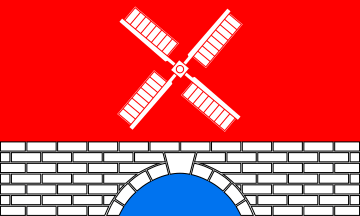 [Klein Barkau municipal flag]