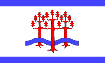 [Holzdorf municipal flag]