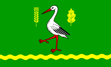 [Koberg municipal flag]