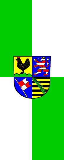 [Schmalkalden-Meiningen County hanging flag (Thuringia, Germany)]