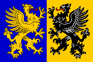 [Nordvorpommern County flag (until 2011)]