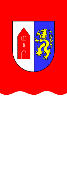 [Heiligenroth vertical flag]