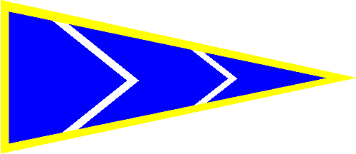 [Another unknown yacht club pennant]