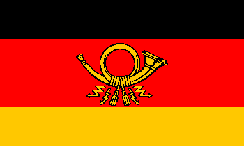 [Postal Flag 1950-1994 (Germany)]