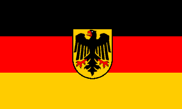 [German federal service flag]