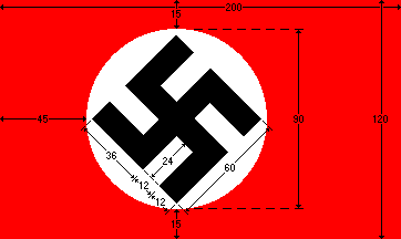 [Construction Sheet, Civil Ensign 1933-1945 (Third Reich, Germany)]