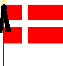 [Danish Mourning Flag]