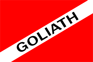 [Flag of Bugserbolaget Goliath]