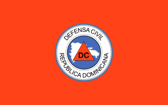 [Civil Defense flag]