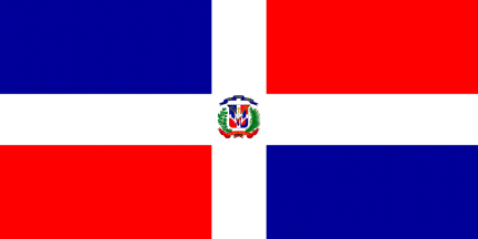 Dominican Republic naval ensign