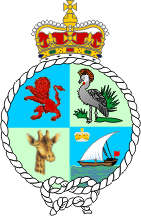 [Royal East African Navy badge]