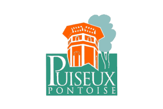 [Flag of Puiseux-Pontoise]