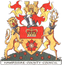 [Coat of arms of Hampshire County Council]