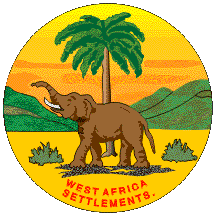 [Badge of West Africa Settlements]