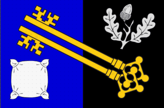 [Banner of arms of Surrey County]