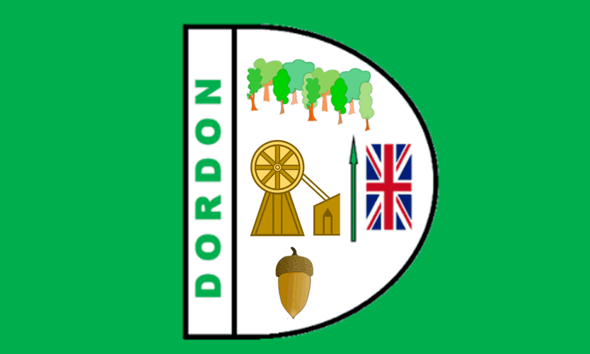 [Proposed Dordon Parish Council Flag]