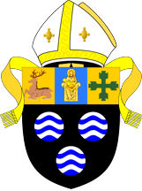[Arms for Southwell and Nottingham Diocese, Nottinghamshire, England]