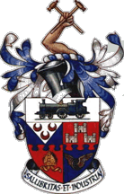 [Coat of Arms for Swindon Borough, Wiltshire, England]