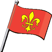[Tamworth Borough Seal Flag, Tamworth Castle]