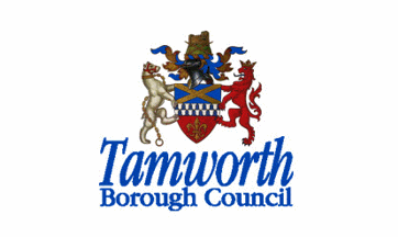 [Flag of Tamworth, England]