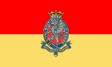 Royal Wessex Yeomenry Flag