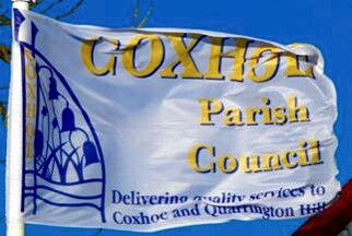 [Coxhoe Parish Council flag]