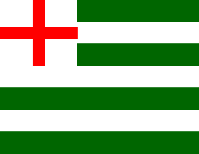 [possible Elizabethan ensign]